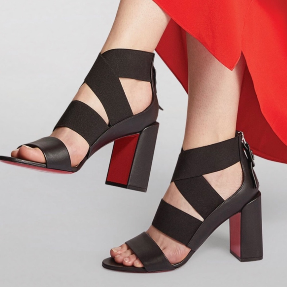 CHRISTIAN LOUBOUTIN
Patrouille Leather Sandals 85 size 37